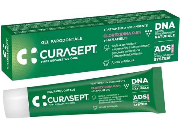 CURASEPT GEL PARODONTALE ADS DNA TRATTAMENTO ASTRINGENTE 30 ML - Farma Nice