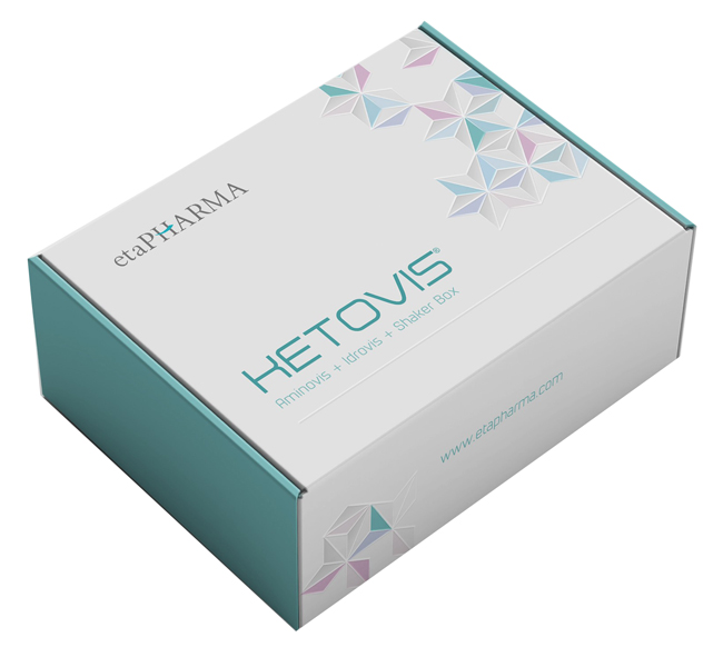 KETOVIS BOX 1 IDROVIS 20 BUSTINE + 1 AMINOVIS 30 BUSTINE + 1 SHAKER - Farma Nice