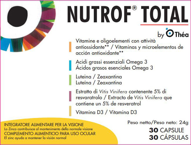 NUTROF TOTAL 30 CAPSULE - Farma Nice