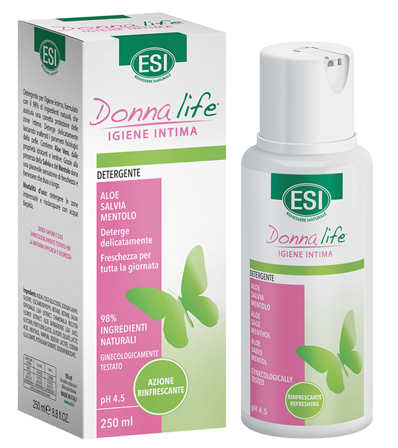 ESI DONNA LIFE DETERGENTE INTIMO RINFRESCANTE 250 ML - Farma Nice