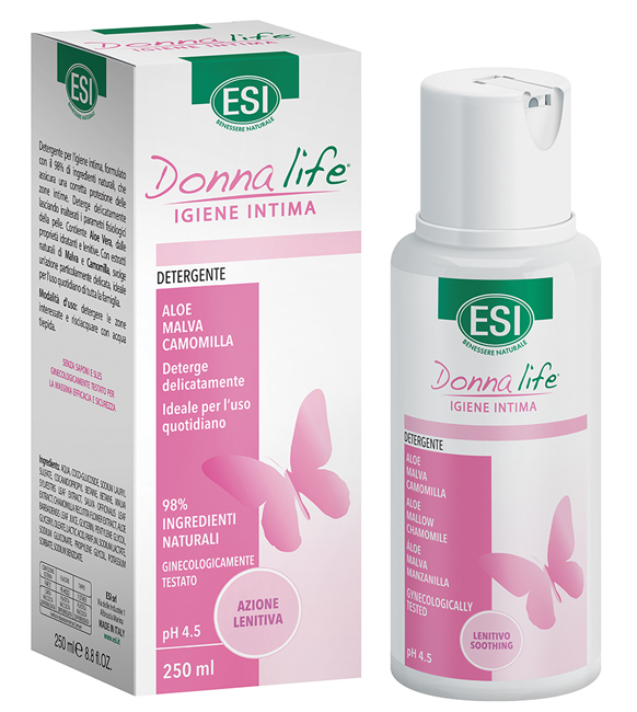 ESI DONNA LIFE DETERGENTE INTIMO LENITIVO 250 ML - Farma Nice