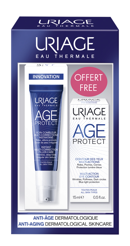 URIAGE AGE PROTECT TRATTAMENTO FILLER 30 ML + CONTORNO OCCHI 15 ML PROMO - Farma Nice
