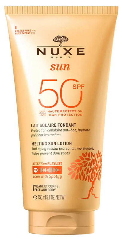 NUXE SUN LAIT SPF50 150 ML - Farma Nice