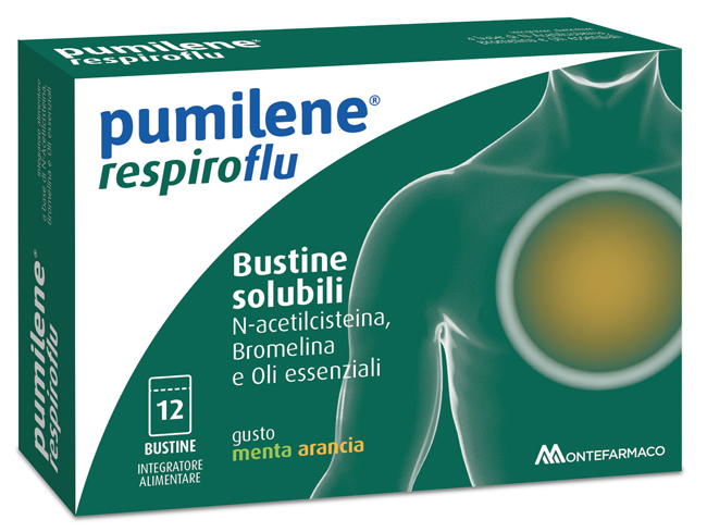 PUMILENE RESPIROFLU 12 BUSTINE - Farma Nice