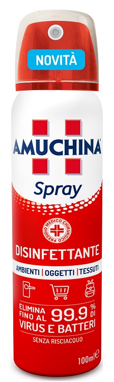 AMUCHINA SPRAY AMBIENTI OGGETTI TESSUTI 100 ML - Farma Nice
