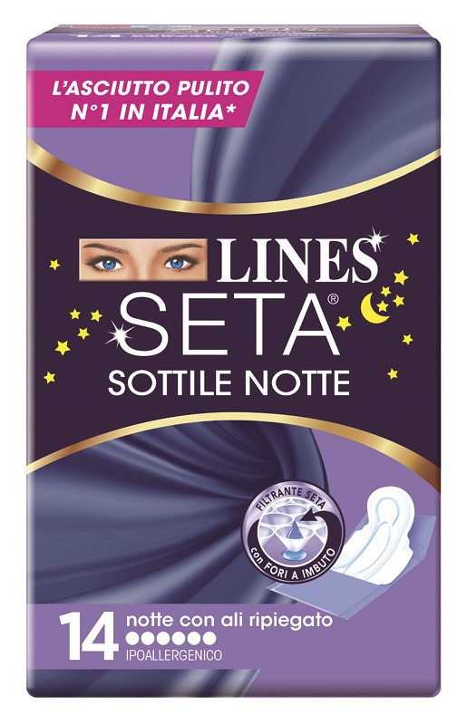 LINES SETA SOTTILE NOTTE CON ALI 14 PEZZI - Farma Nice