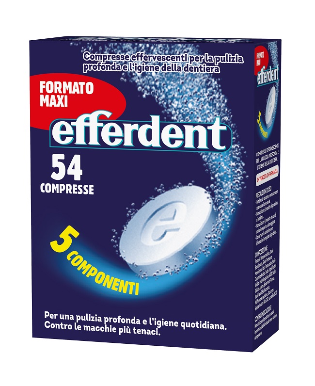 EFFERDENT 54 COMPRESSE EFFERVESCENTI - Farma Nice