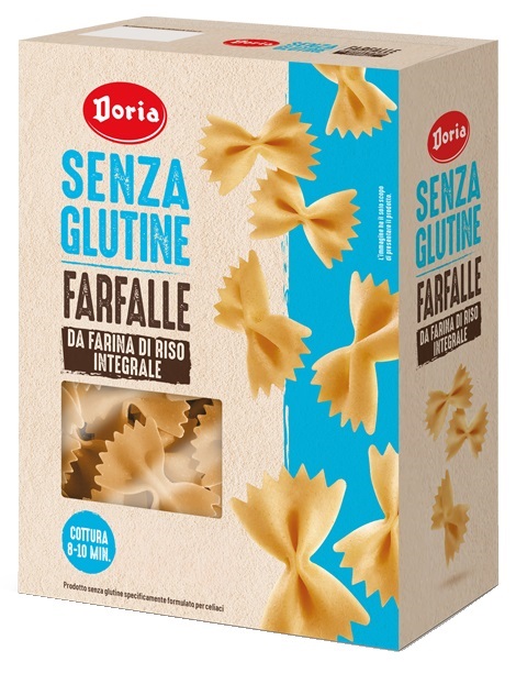 DORIA FARFALLE INTEGRALI 400 G - Farma Nice