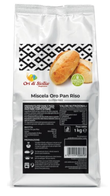 ORI DI SICILIA MIX ORO PAN RISO 1 KG - Farma Nice
