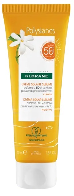LES POLYSIANES CREMA VISO TAMANU BIO&MONOI SPF50+ 50 ML - Farma Nice