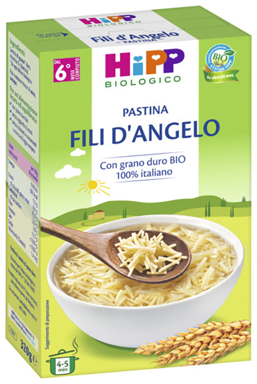 HIPP BIO PASTINA FILI D'ANGELO 320 G - Farma Nice