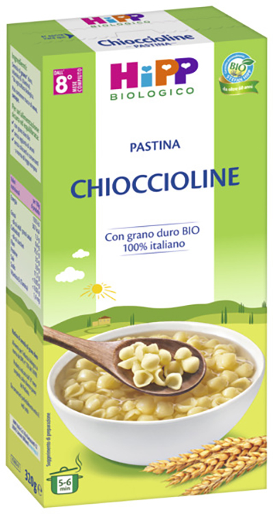 HIPP BIO PASTINA CHIOCCIOLINE 320 G - Farma Nice