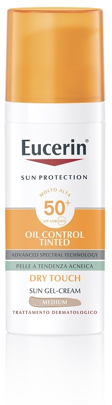 EUCERIN SUN OIL CONTROL TINTED CREAM SPF50+ 50 ML - Farma Nice