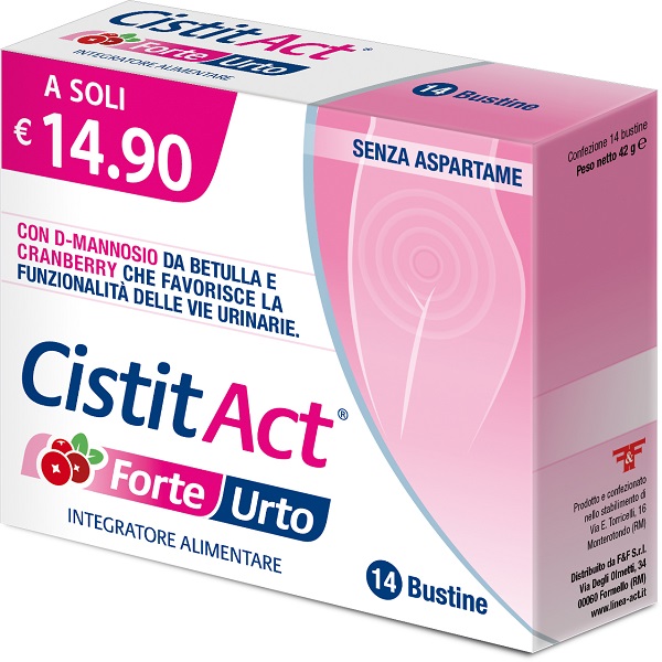 CISTIT ACT FORTE URTO 14 BUSTINE - Farma Nice