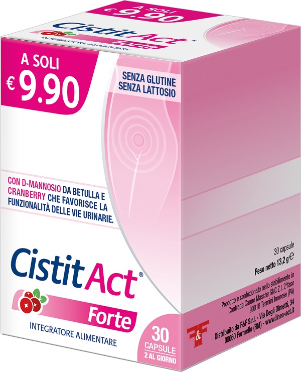 CISTIT ACT FORTE 30 CAPSULE - Farma Nice
