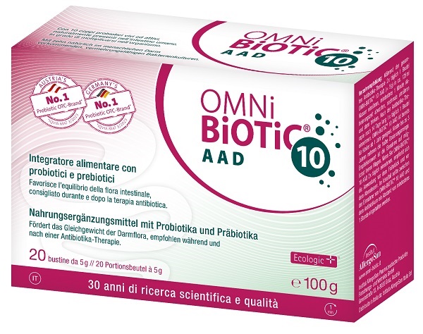 OMNI BIOTIC 10 AAD 20 BUSTINE DA 5 G - Farma Nice
