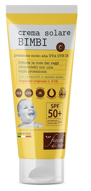 FIOCCHI DI RISO CREMA SOLARE BIMBI 50+ 100 ML - Farma Nice
