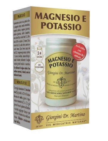 MAGNESIO E POTASSIO POLVERE 180 G - Farma Nice