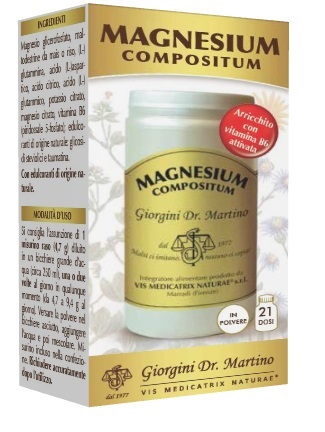 MAGNESIUM COMPOSITUM POLVERE 100 G - Farma Nice