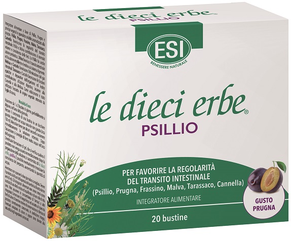 ESI LE DIECI ERBE PSILLIO 20 BUSTINE 5,6 G - Farma Nice