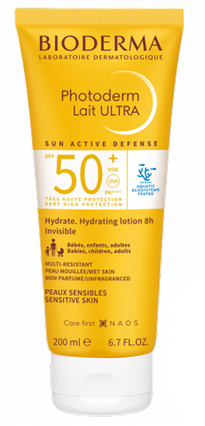 PHOTODERM LAIT ULTRA 50+ 200 ML - Farma Nice