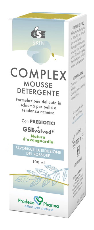 GSE SKIN COMPLEX MOUSSE DETERGENTE PELLE A TENDENZA ACNEICA 100 ML - Farma Nice