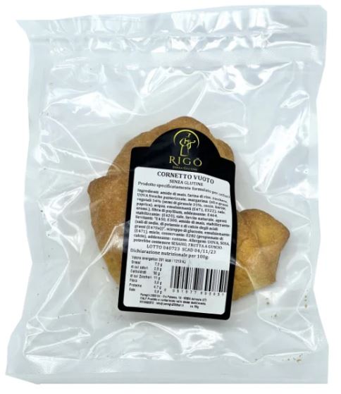RIGO' CORNETTO VUOTO 85 G - Farma Nice