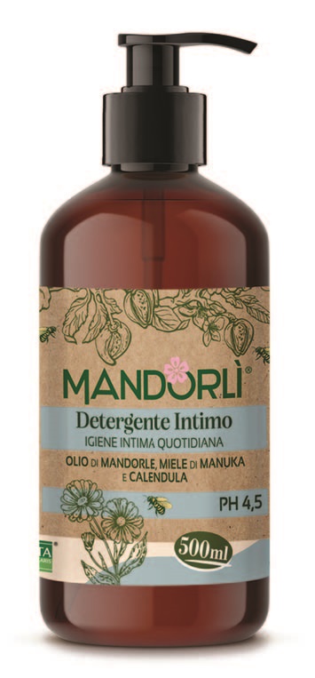 MANDORLI DETERGENTE INTIMO IGIENE INTIMA QUOTIDIANA 500 ML - Farma Nice