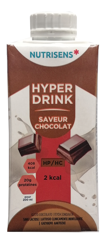 HYPERDRINK 2KCAL CIOCCOLATO 4X200 ML - Farma Nice