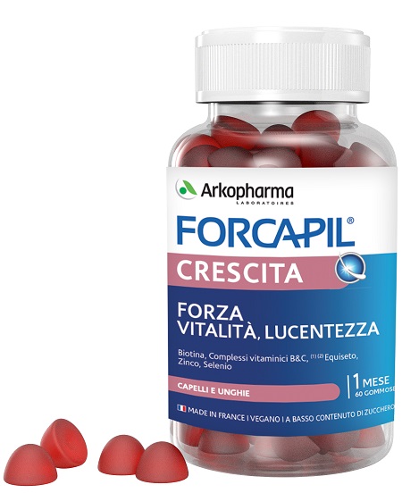 FORCAPIL CRESCITA 60 GOMMOSI - Farma Nice