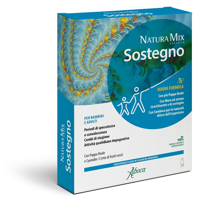 NATURA MIX ADVANCED SOSTEGNO 10 FLACONCINI DA 15 ML - Farma Nice