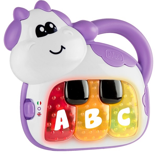 CHICCO GIOCO BS COW PIANO ITALIAN/ENGLISH - Farma Nice