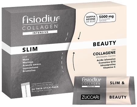 FISIODIUR COLLAGEN SLIM&BEAUTY 24 STICK PACK - Farma Nice