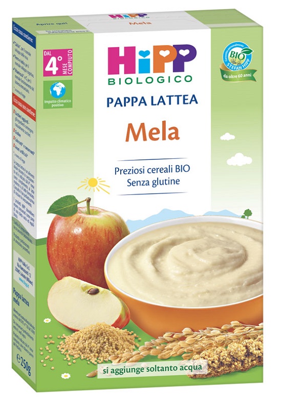 HIPP BIO PAPPA LATTEA MELA 250 G - Farma Nice
