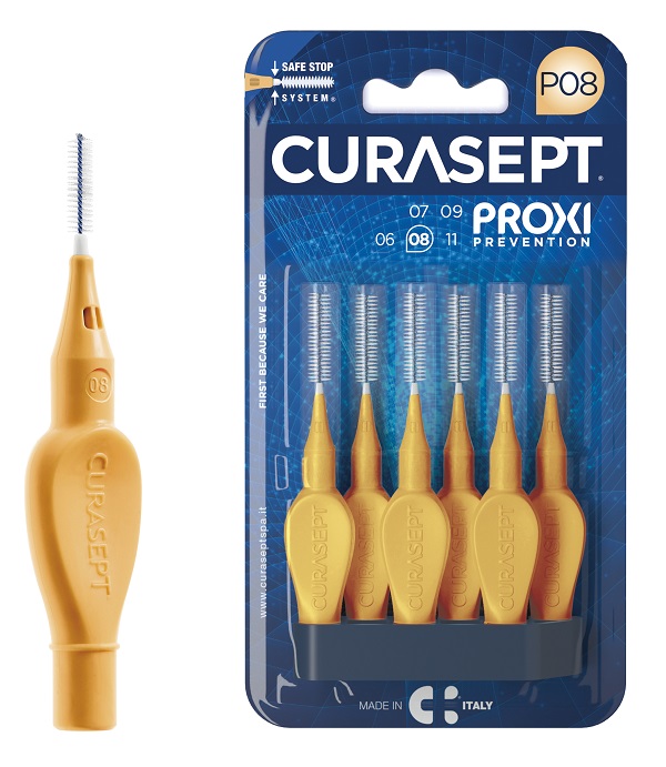 CURASEPT PROXI P08 ARANCIO CHIARO 6 PEZZI - Farma Nice