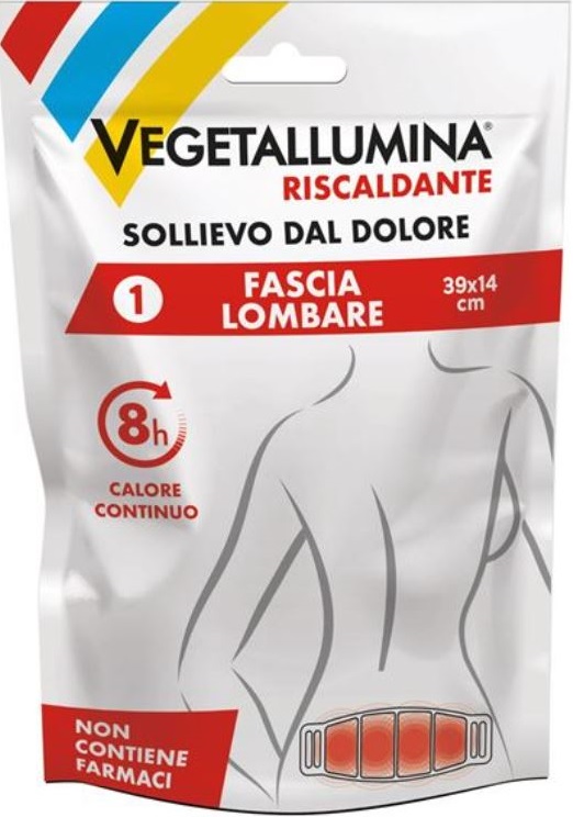 VEGETALLUMINA FASCIA LOMBARE RISCALDANTE 1 PEZZO - Farma Nice