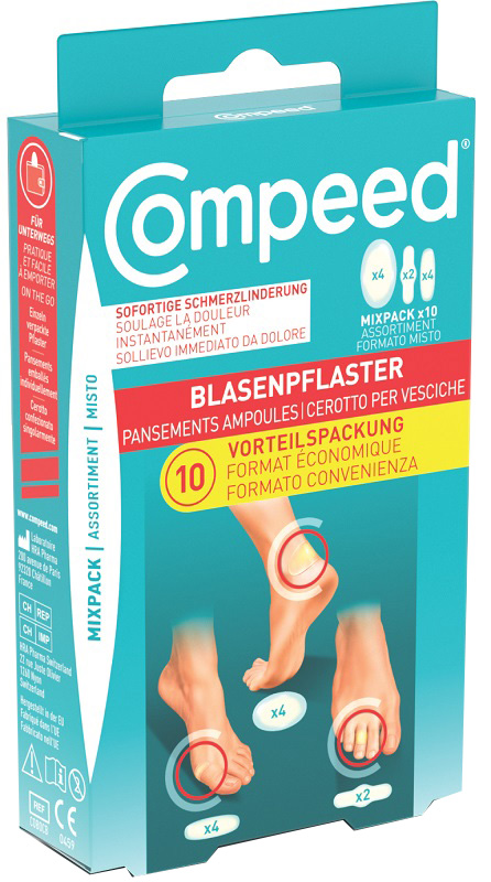 CEROTTI COMPEED PER VESCICHE MISTO BOX 10 PEZZI - Farma Nice
