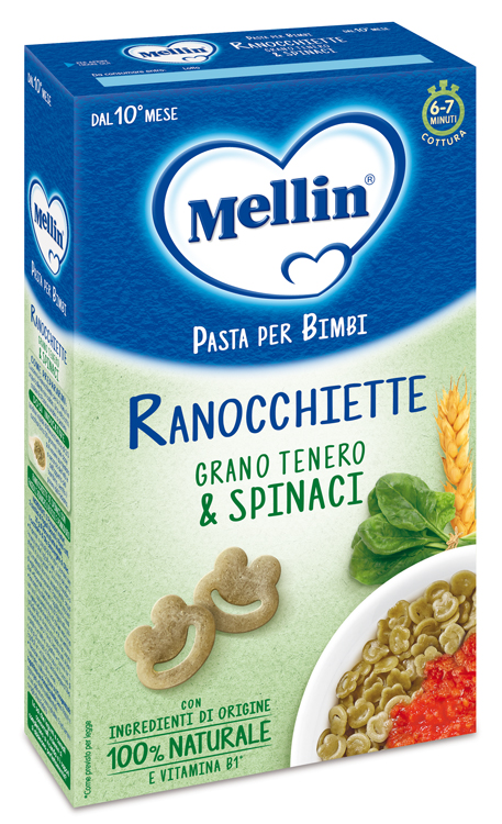 MELLIN RANOCCHIETTE CON SPINACI 280 G - Farma Nice