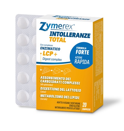 ZYMEREX INTOLLERANZE TOTAL 20 COMPRESSE - Farma Nice