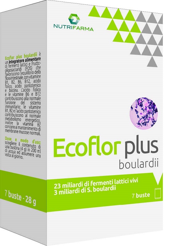 ECOFLOR PLUS BOULARDII 7 BUSTINE - Farma Nice