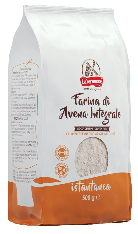 LA VERONESE FARINA DI AVENA INTEGRALE ISTANTANEA 500 G - Farma Nice