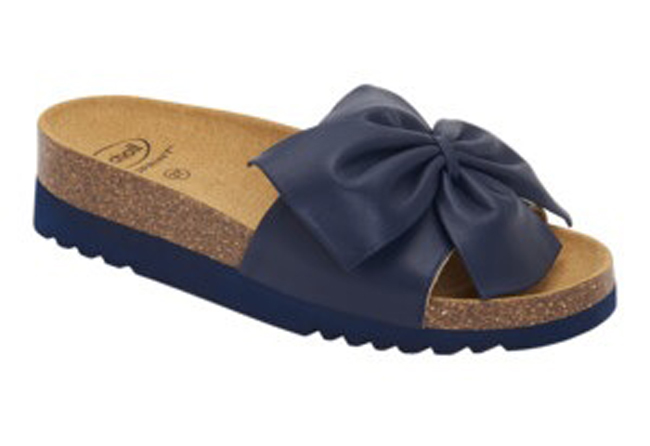 SANDALO BOWY 2.0 LEATHER WOMAN NAVY BLUE 36 TECNOLOGIA BIOPRINT MATERIALE PELLE FODERA TOMAIA MICROFIBRA FODERA SOTTOPIEDE MICROFIBRA SS22 - Farma Nice