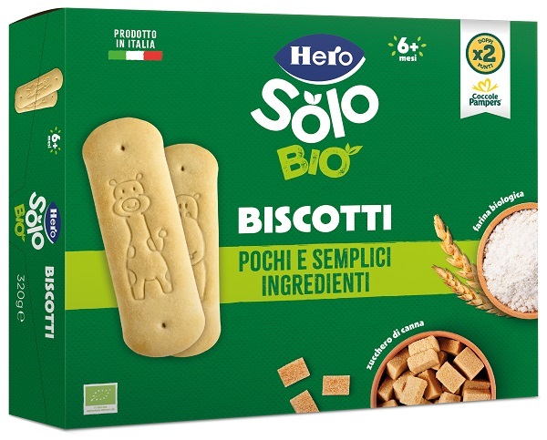 HERO BABY SOLO BISCOTTO SOLUBILE 8X40 G - Farma Nice