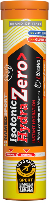 ISOTONIC HYDRA ZERO LEMON 20 TABLETS - Farma Nice