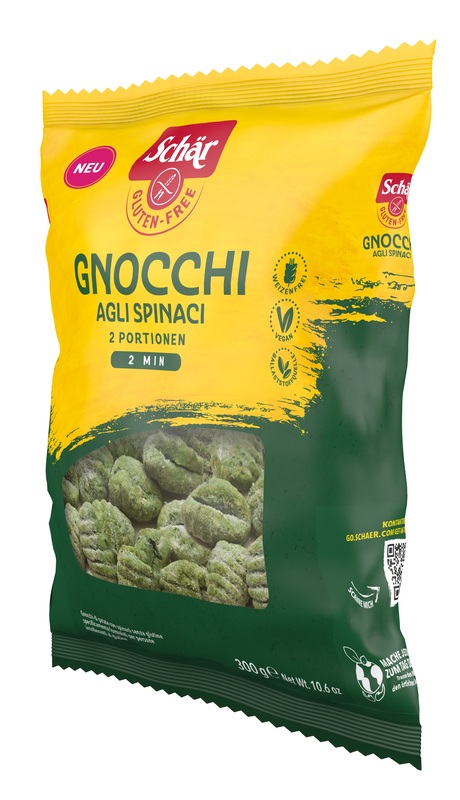 SCHAR GNOCCHI DI PATATE AGLI SPINACI 300 G - Farma Nice