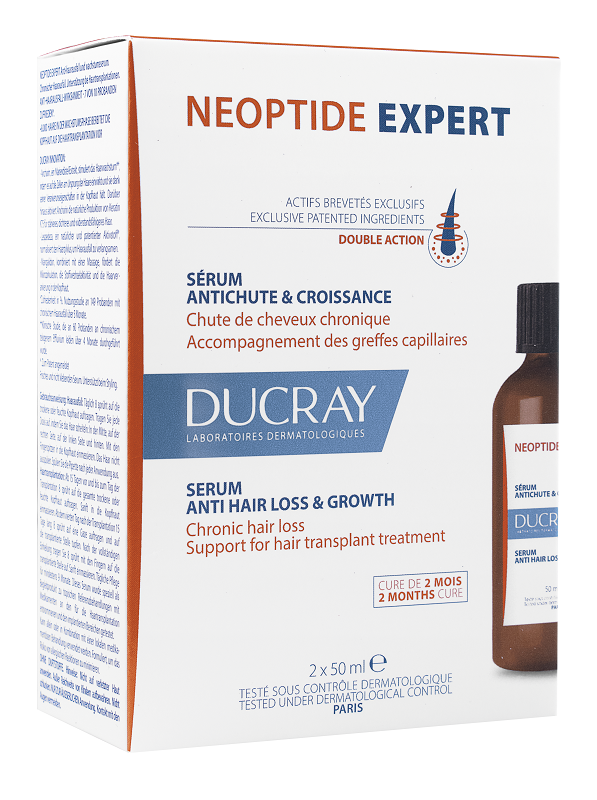 DUCRAY NEOPTIDE EXPERT SIERO ANTICADUTA 2 PEZZI DA 50 ML - Farma Nice