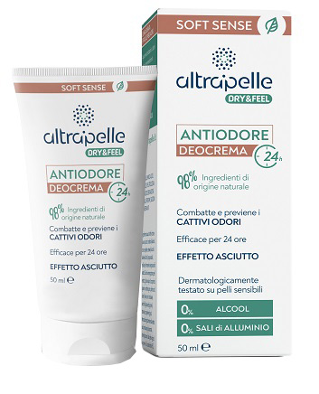 ALTRAPELLE DRY & FEEL DEOCREMA ANTIODORE 24H 50 ML - Farma Nice