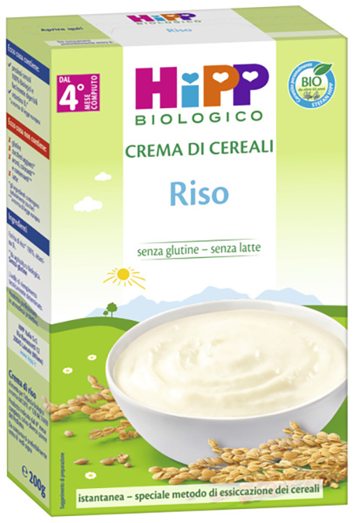 HIPP BIO CREMA CEREALI RISO 200 G - Farma Nice