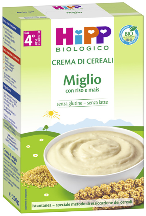 HIPP BIO CREMA CEREALI MIGLIO 200 G - Farma Nice