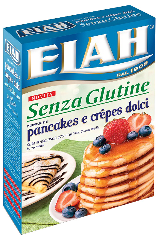 ELAH SENZA GLUTINE PREPARATO PER PANCAKES E CREPES DOLCI 280 G - Farma Nice